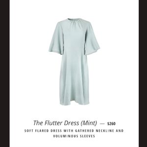 Impact Fashion The Flutter Dress (Mint)